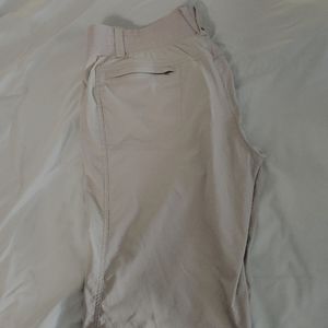 Title Nine 11" Clamber shorts, pale aqua, size 14